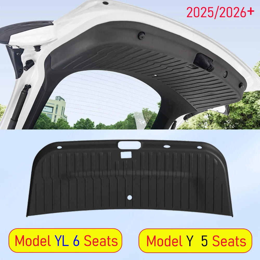Trunk Mats for Tesla Model Y L YL Model Y Juniper 2025 2026 Rear Trunk Tailgate Mat All Weather Cargo Liner Pad Trim Accessories