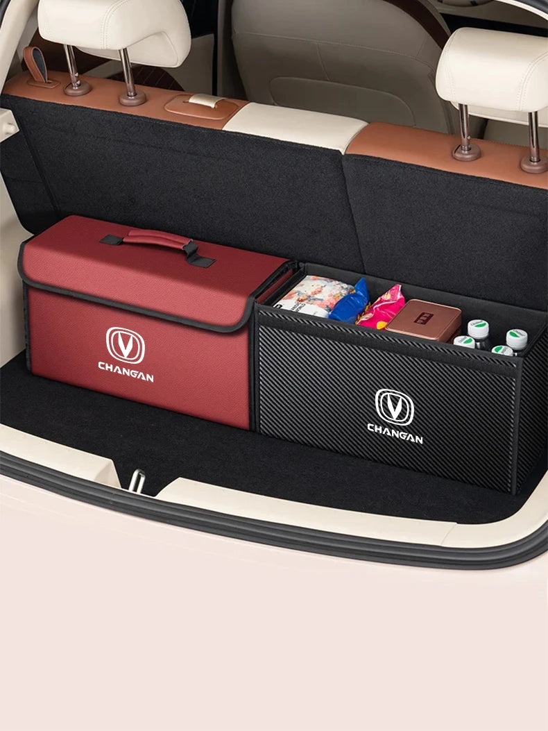 Car Trunk Storage Box Organizer Stowing Tidying Container Bag For CHANGAN UNI-T UNI-K UNI-V CS75PLUS CS55 EADO PLUS CS35 CS55