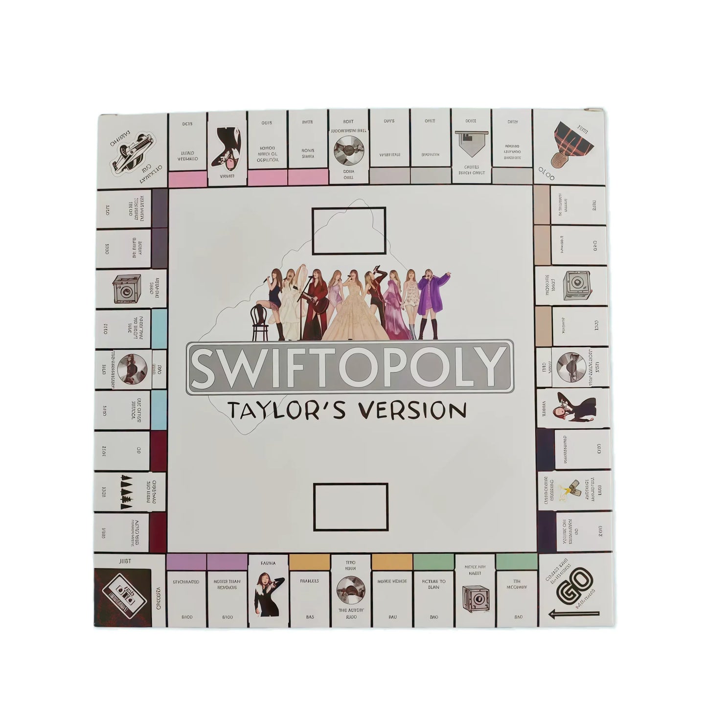 Swiftopoly Taylor Edition Monopoly Board Game Taylor Swift Fan Customized Edition Swift Album Themed Party Game