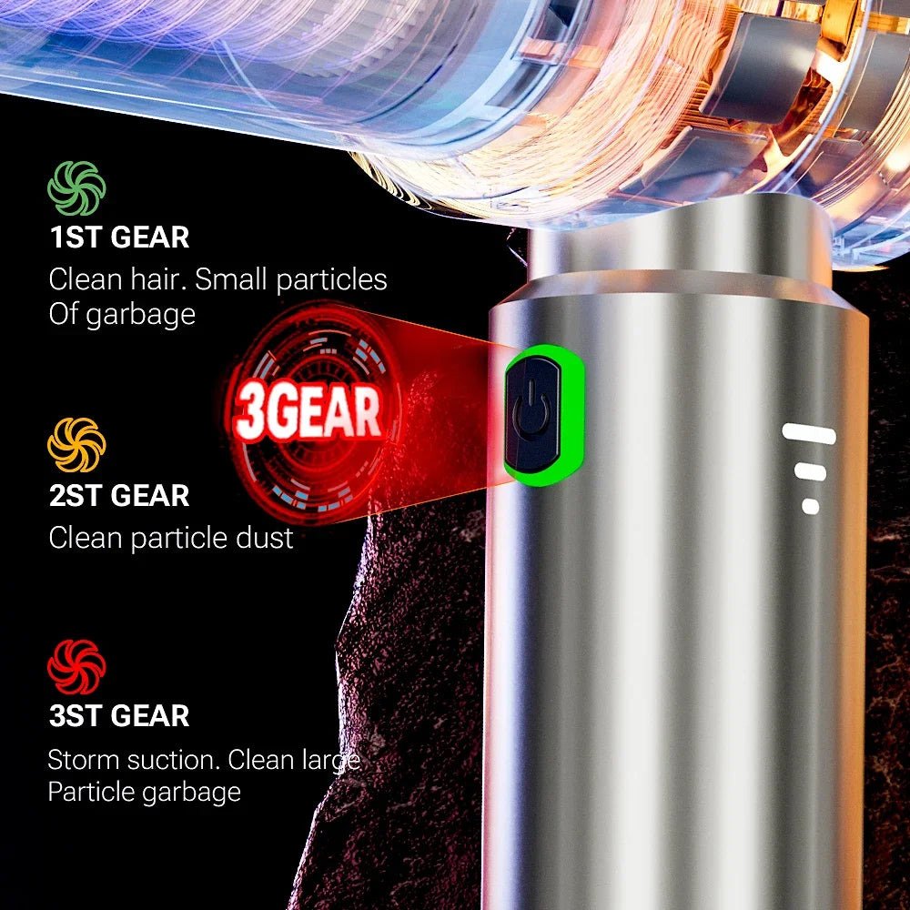SZUK C012 18000Pa Car Vacuum Cleaner Portable Handheld Wireless Strong Suction Car Cleaner Cleaning Machine Mini Vacuum Cleaner