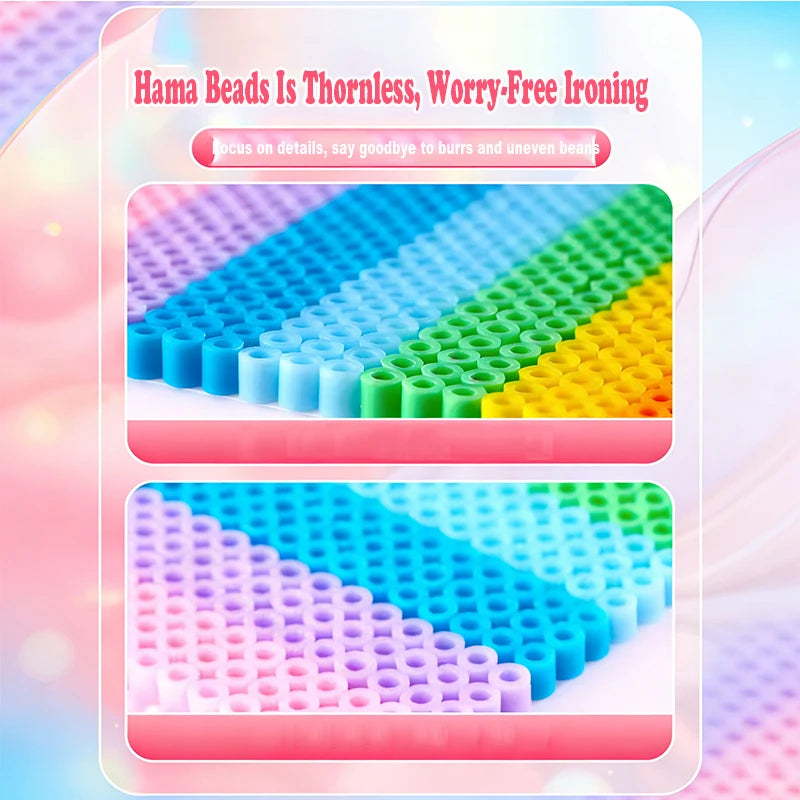 36000PCS  2.6MM Apple DIY hama beads For Kids Iron Fuse beads Puzzles Pixel Art Gift Children Toy