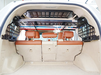 CGZ Molle Panels Fit for Toyota Land Cruiser Prado J150 / Lexus GX460 2010-2022 Rear Trunk Cargo Shelf Storage Organizer Racks