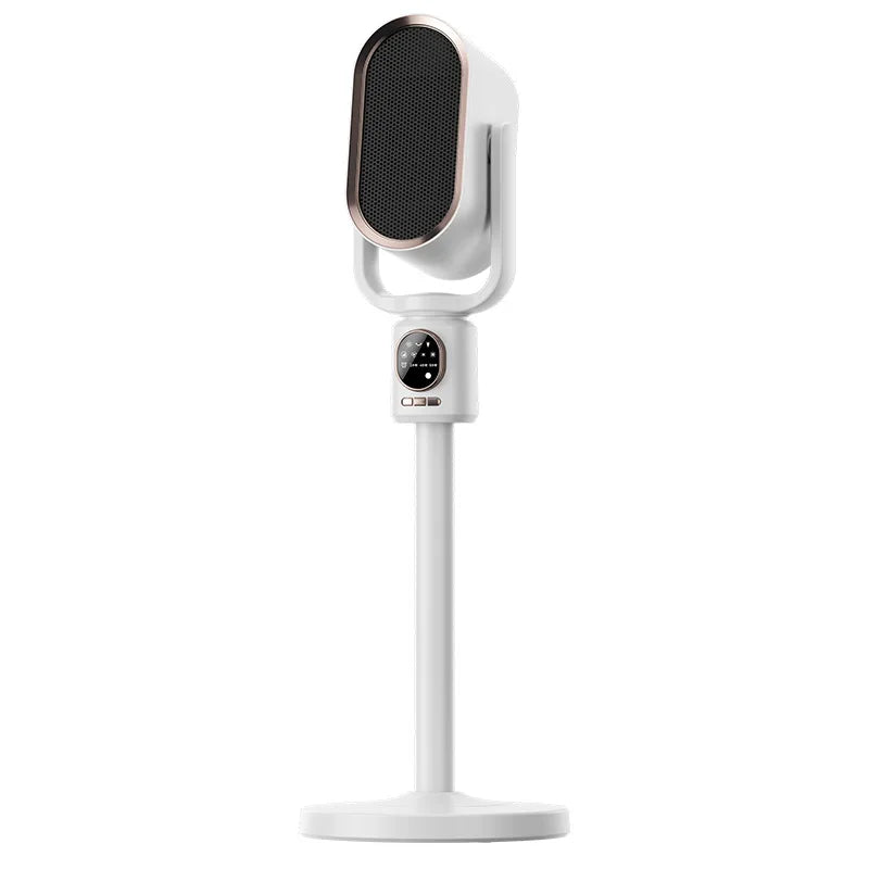 Home Heating Fan Heater With Shake Head Timer Remote Control Desktop Vertical Heating And Cooling Air Heater
