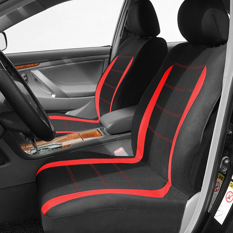 AUTOKING Universal Fabric Car Seat Covers Fit For Most Car SUV Truck Van Car Accessories Interior Seat Covers Car
