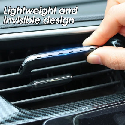 Car Aromatherapy Clip Solid Aromatherapy Strips Set Auto Air Outlet Wind Direction Paddle Hidden Fragrance Clip Scent Tablets