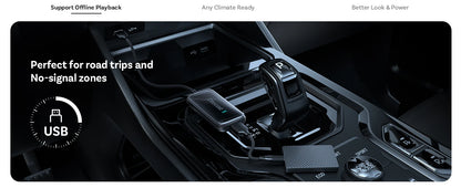 OTTOCAST Play2Video Ultra Wireless CarPlay AI BoxVideo Streaming forCar YouTube Netflix IPTV Plug&Play for Factory Wired CarPlay