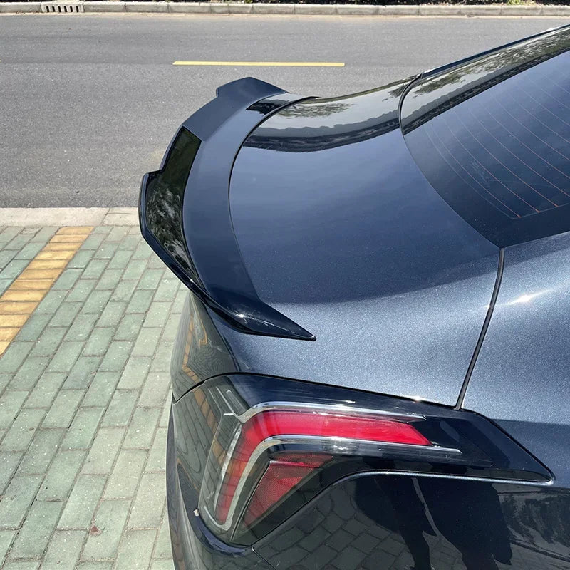 Car Rear Trunk Wing For Cadillac CT4 CT5 2020-2023 V Version Spoiler Tail Wings Fixed Decoration Tuning Body Kit Accessories