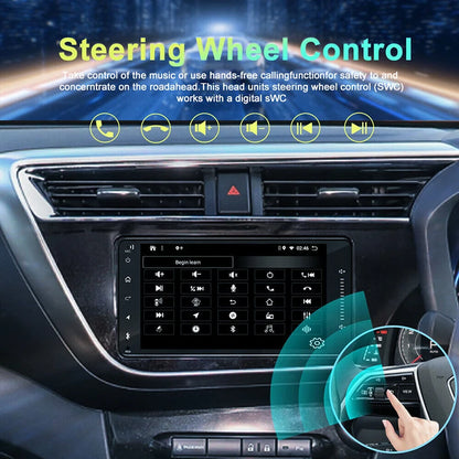 7" 4-64GB For Toyota Kluger 2007-2013 Car Stereo Radio Wireless Apple Carplay Android Auto Head Unit FM GPS BT