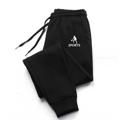Summer 2026Men's casual drawstring joggers, soft cotton blend ankle-length pants with side pocket design