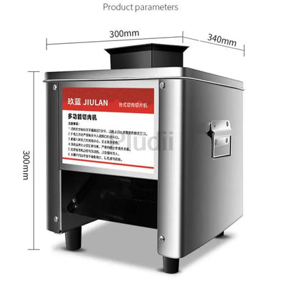 Commercial Meat Cutter Kitchen Electric Meat Mincer Slicer Dicer Shredder Automatic Meat Grinder Fish Vegetable Cutting Machine