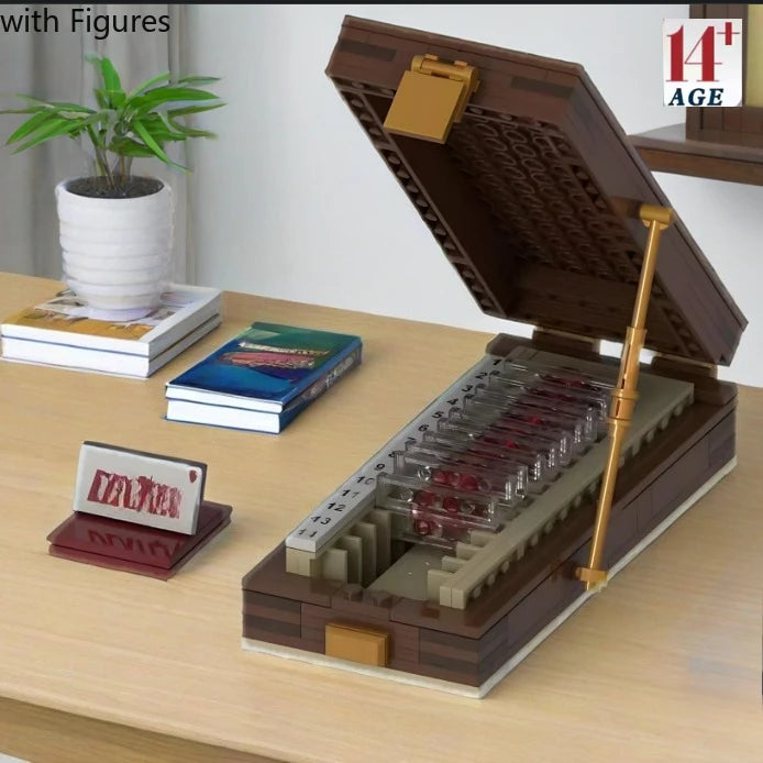 MOC 194pcs Dexter Morgan's Trophies Box nan Perfect Birthday Party Favorite DIY Building Blocks for Kids Christmas Gift Toys