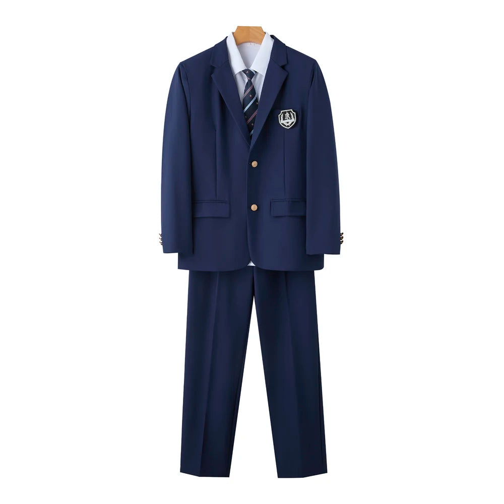 2026 New Style Men's Suit - Korean Fashion Suit - Soft and Breathable Trendy Solid Color Suit Set - S-5XL