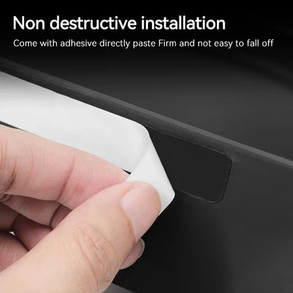 For BYD Shark 6 2024 2025 Car Behind Instrument Screen Silicone Storage Box Phone Holder Anti-slip Organizer Box Car Accessories