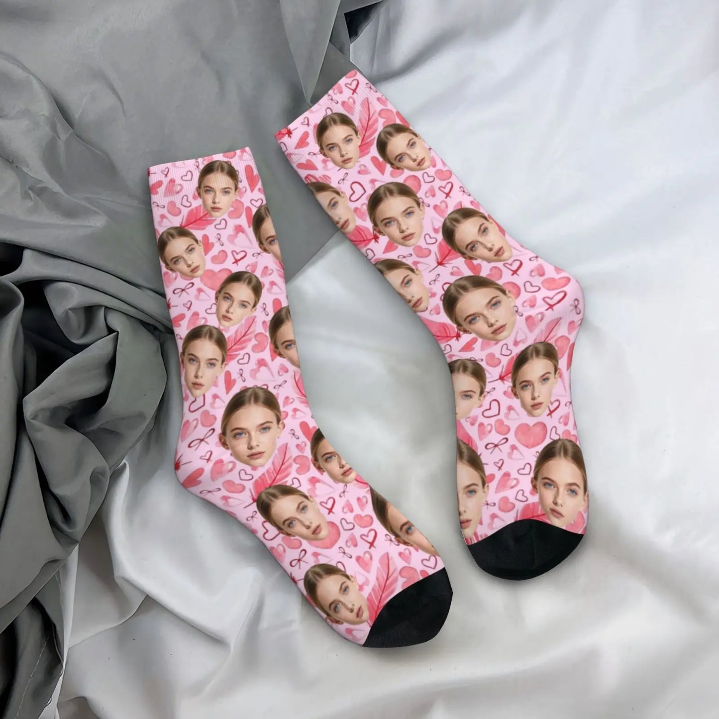 Custom avatar socks for men and women custom photo socks DIY personalized picture socks photo socks personalized gifts