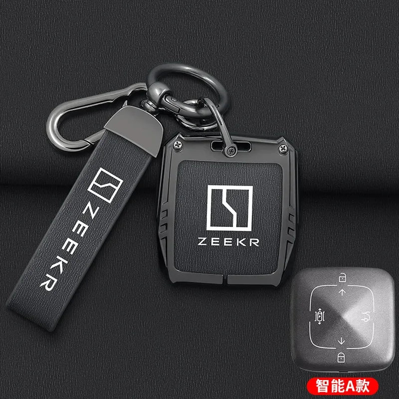 2025 ZEEKR 001 Keycase 7x 9x 007 009 Mix Car Specific Protective Shell Chain Keybag for Men and Women