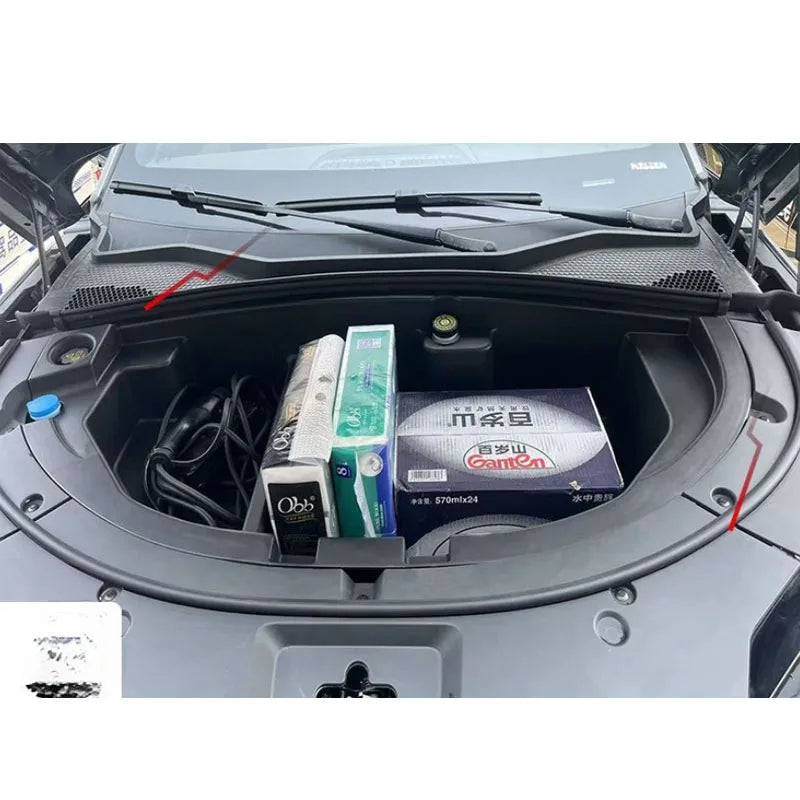 Front Trunk Storage Box For BYD Song Plus EV Seal U 2023-2025 Car Interior Storage Rear Trunk Storage Boxes Body Kit Accessories