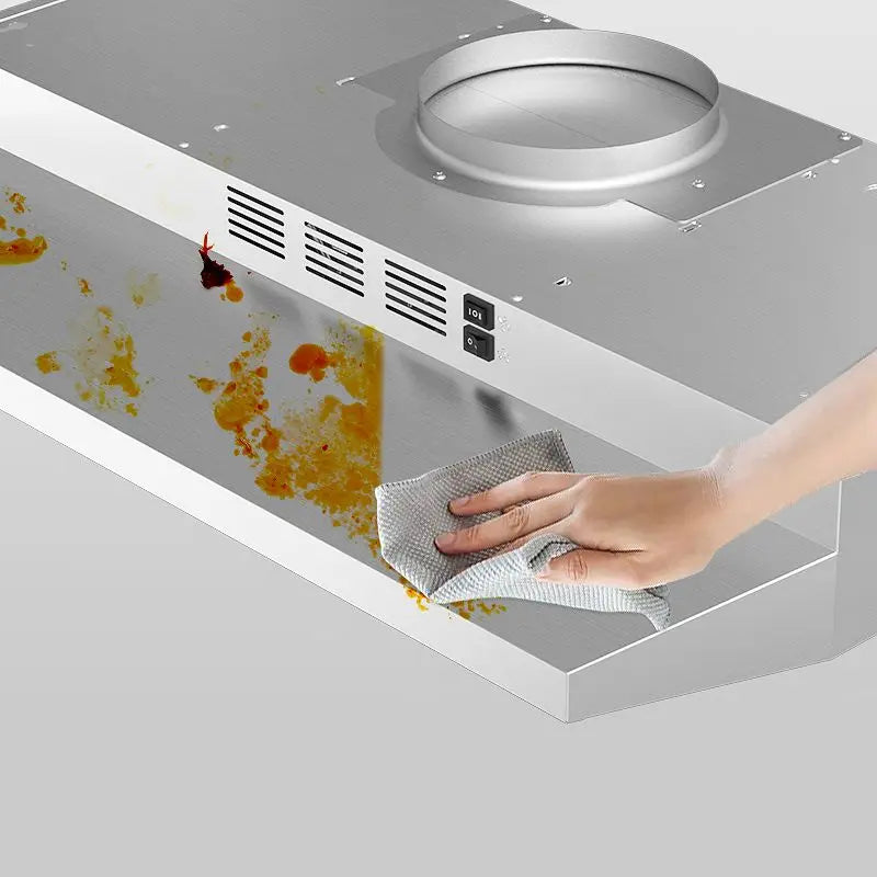 24/30/36" Under Cabinet Range Hood 280CFM Convertible Ducted/Ductless, 2-Speed & LED Light,Stainless Steel,Removable Filter