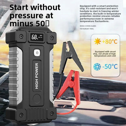 SUKIN Super Capacitor Jump Starter for Car 12V Instant Start Portable Emergency Power Supply for Automotive Battery Dead Cell