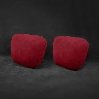 Italy Suede Car Neck Rest Pillow For Rolls Royce Cullinan RR31 Seat Head Neck Support Cushion Auto Interior Accessories