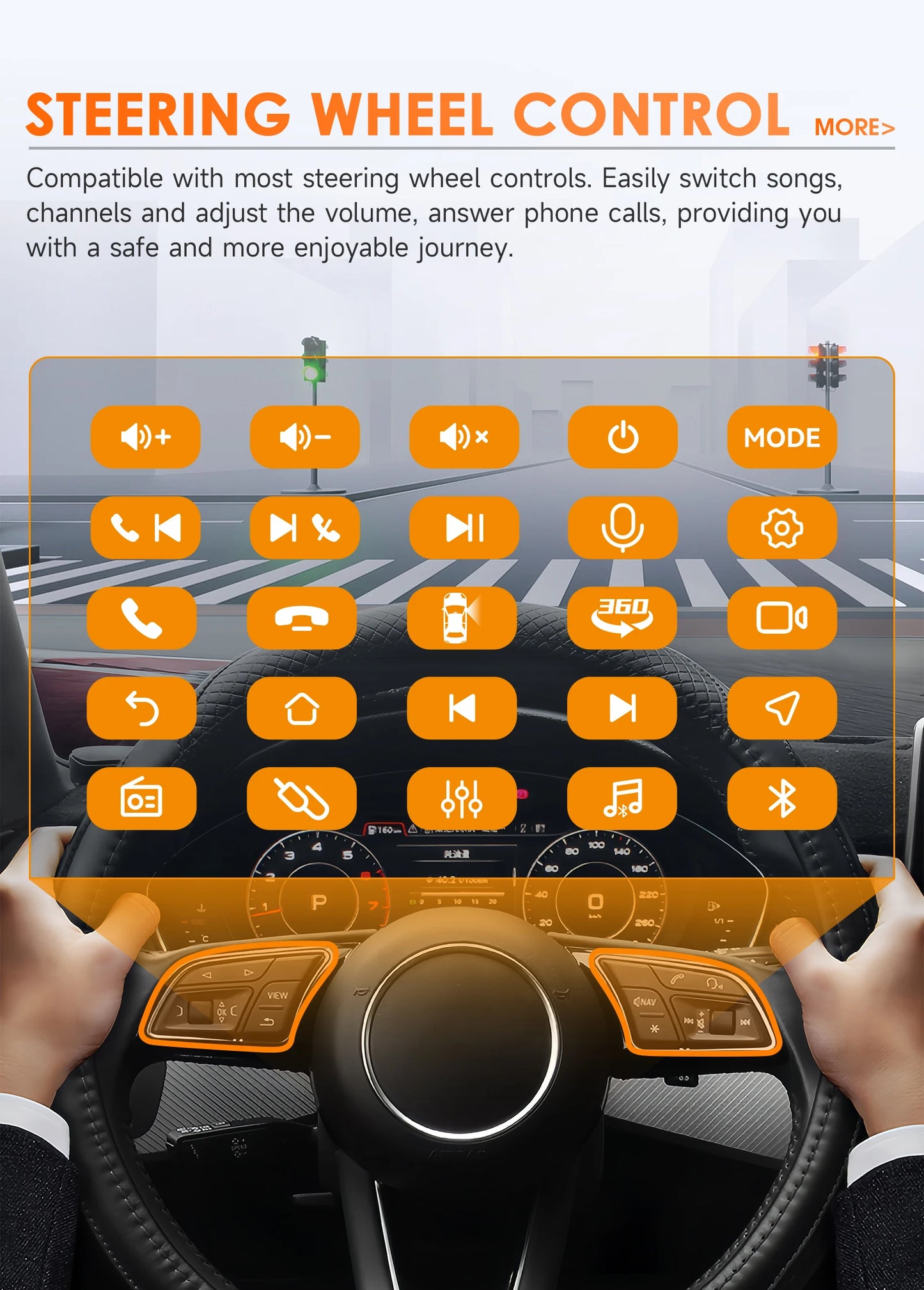 Hizpo Car Intelligent Systems For Subaru Forester WRX and STI XV Crosstrek Impreza 2015 2016 - 2018 Stereo GPS Navi 2din Carplay