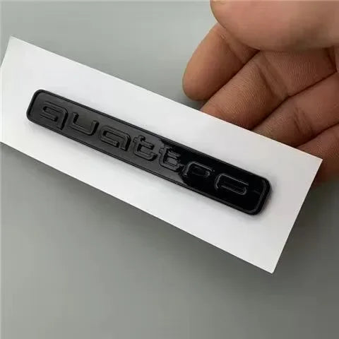 6/5Pcs 4Ring ABS Car Hood Front Grill Rear Trunk Emblem Stickers For Audi A3 A4 A5 A6 A7 Q2 Q3 Q5 Q8 S3 S4 S5 S6 RS3 RS4 RS5 RS6