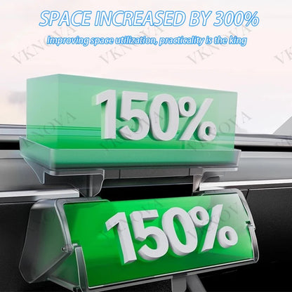 For Tesla Model Y Standard 2025 Car Storage Box Hidden Storage Organizer Case Tray Under The Central Control Screen For Model3 Y