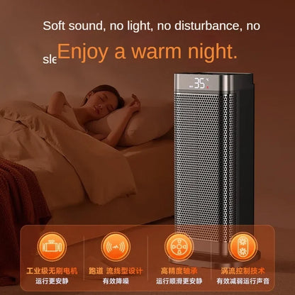 Graphene Electric Heater with Large Area Heating Energy-saving and Quick Heating Fan Multi-purpose Bathroom Heater 220V