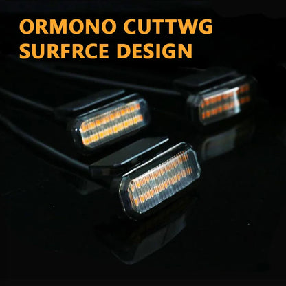 FOR TOYOTA HILUX LED Car Lights Front Grille LED Light Safety Warning Light Harness  Car Accessories LED Signal Lamps