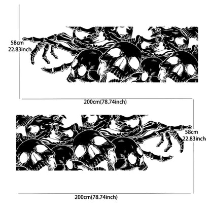 Multiple Skull Car Decals for Full Body Decoration To Cover Scratches and Protect The Car, Waterproof. Car Vinyl Wraps