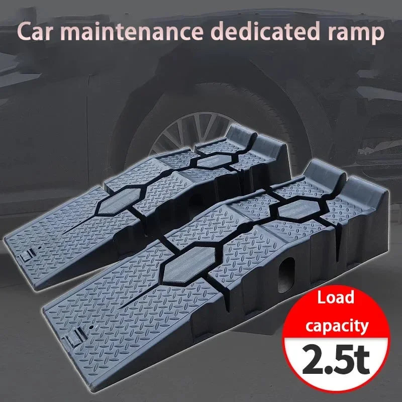 Car maintenance bracket, anti slip plastic, car repair tool, maintenance ramp, slope board, ladder, oil change ramp Accessories