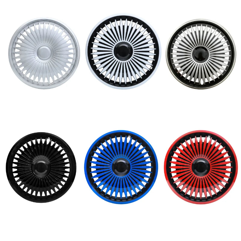 Universal 13inch 4PCS/set Car Iron Steel Wheel Hubcap R13 Replacement Hub Caps Wheel Rim Cover PP Tire Accessories