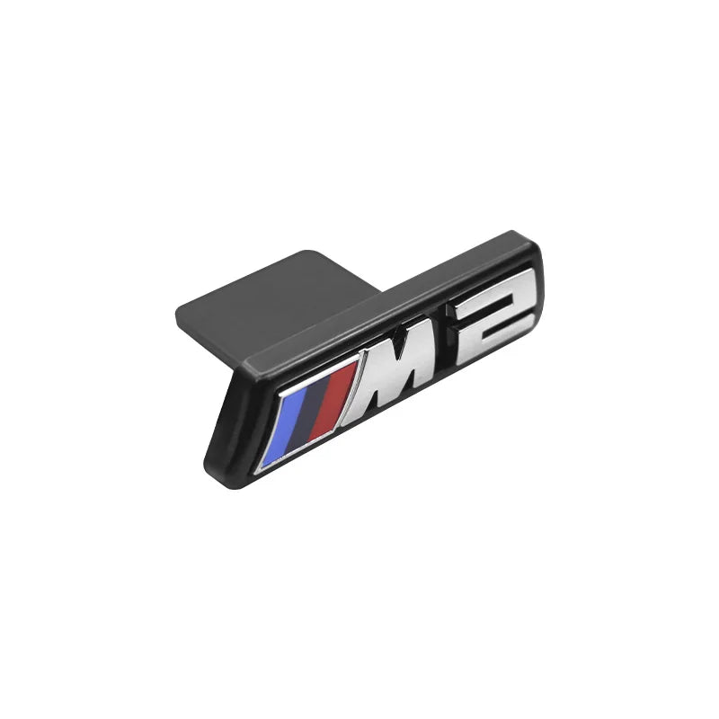 For BMW M2 M3 M4 M5 M6 G01 E84 E83 G11 G07 G86 G80 E60 F39 F10 ABS Car Styling M Logo Badge Front Grille Grill Emblem Accessory