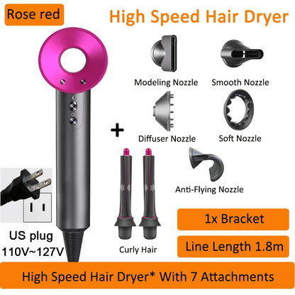 Professinal Negative Ion For Dyson Hair Dryer Hairdryer Leafless Constant Temperature High Speed Quick Dry Home Powerful Electri