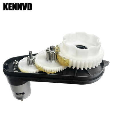 1.9cm 0.74in Aperture 6V 12V 24V RS550 High Speed Children Electric Ride on Toy Car Metal Gear Motor Gearbox Engine Accessory