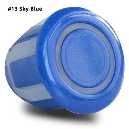 22mm/0.86in Diameter Open Hole Car Parktronic Parking Sensor Vehicl Backup Radar Probe Ultrasonic Kit Black Red Blue Grey