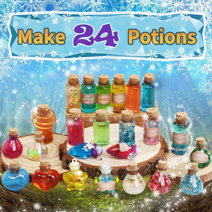 Potion Magic Kit for Kids 22 Magic Arts and Crafts Kit Birthday Gifts Toys Old Decorations School Family Craft Activities