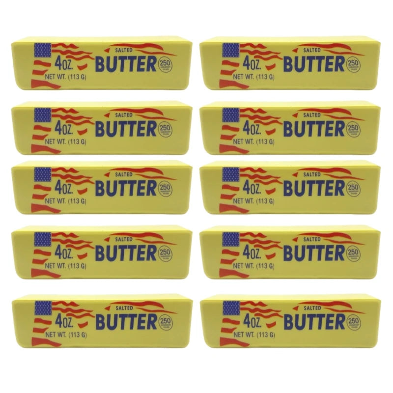 Soft Butter Stick Squeeze Slow Rise Stress Relief Toy Yellow Cheese Stick Fidget Toy Children's Squeeze Ball Birthday Gift