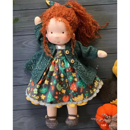 30cm New Waldorf Handmade Cotton Stuffed Plush Doll Kawaii Anime Collection Model Room Decoration Festival Gift Adults Toys