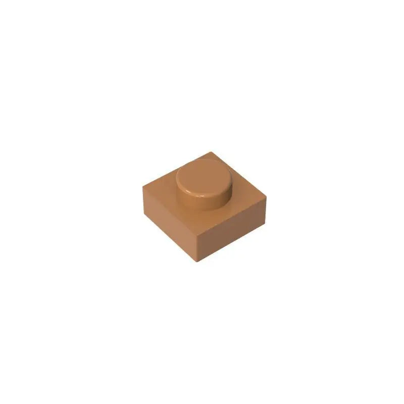 100g/588Pcs 3024 1x1 Brick Moc Short 1-Hole Color Spare Parts Compatible with Brick DIY Children's Toy Assembly Gift Box