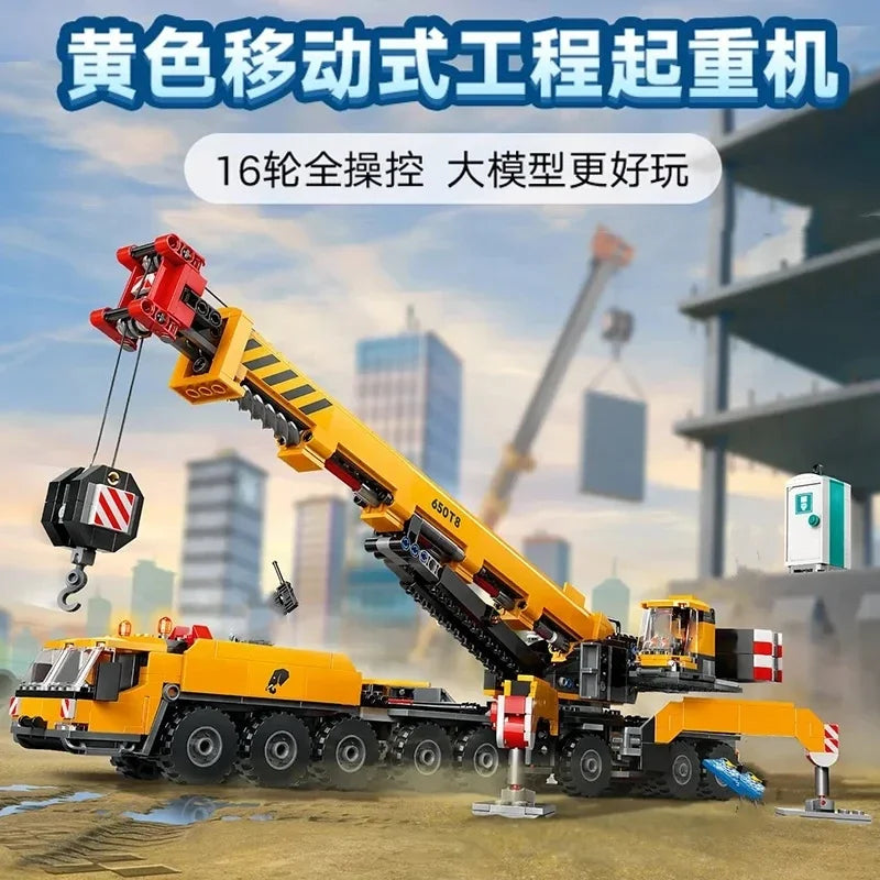 Suitable for city series fire command car boys and girls educational assembling building block toys children's Christmas gifts