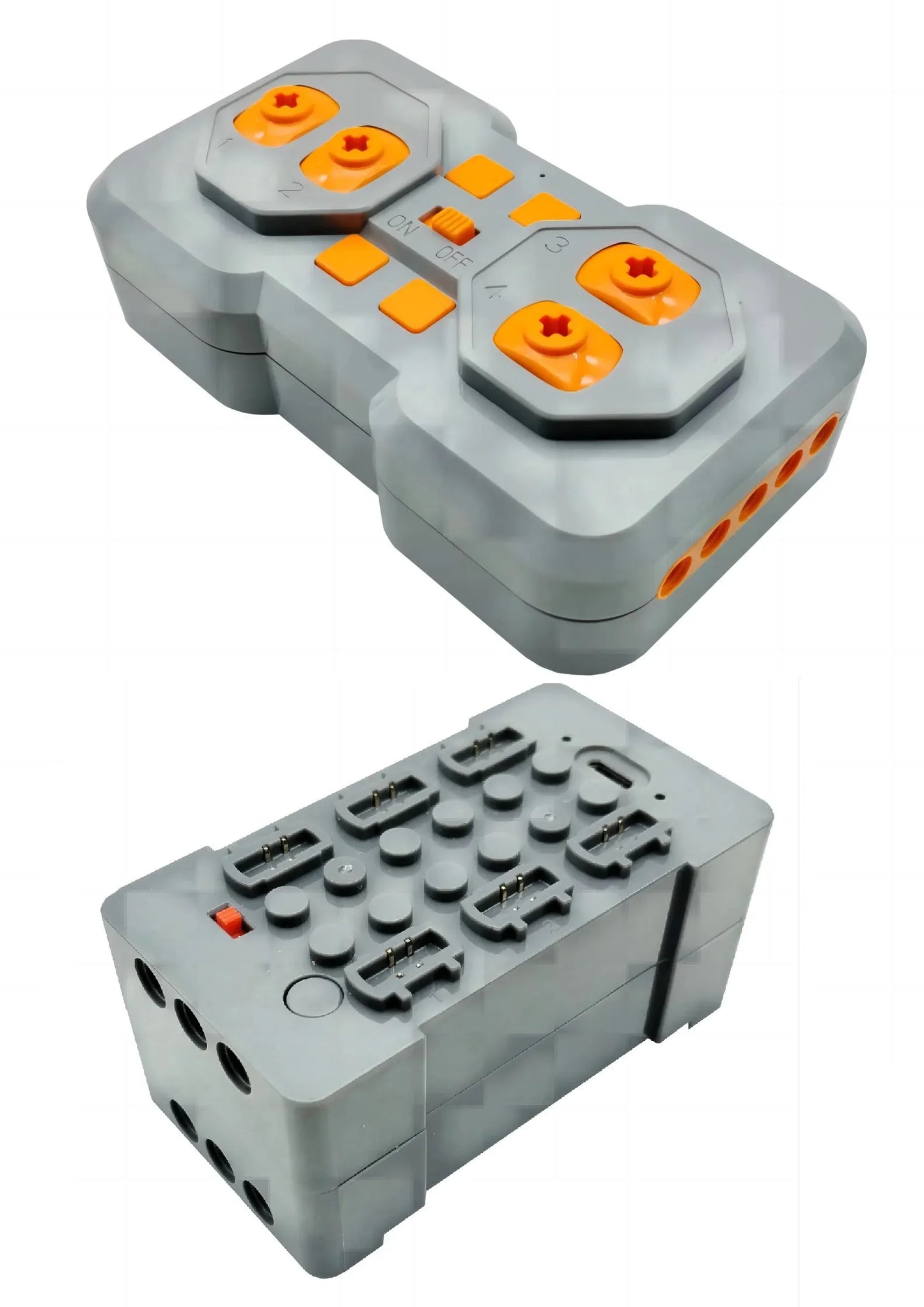 Technical Electronic Building Block MOC Refit Accessories Micro-motor RC Power Functions Parts Creative DIY Car Bricks Kids Toys