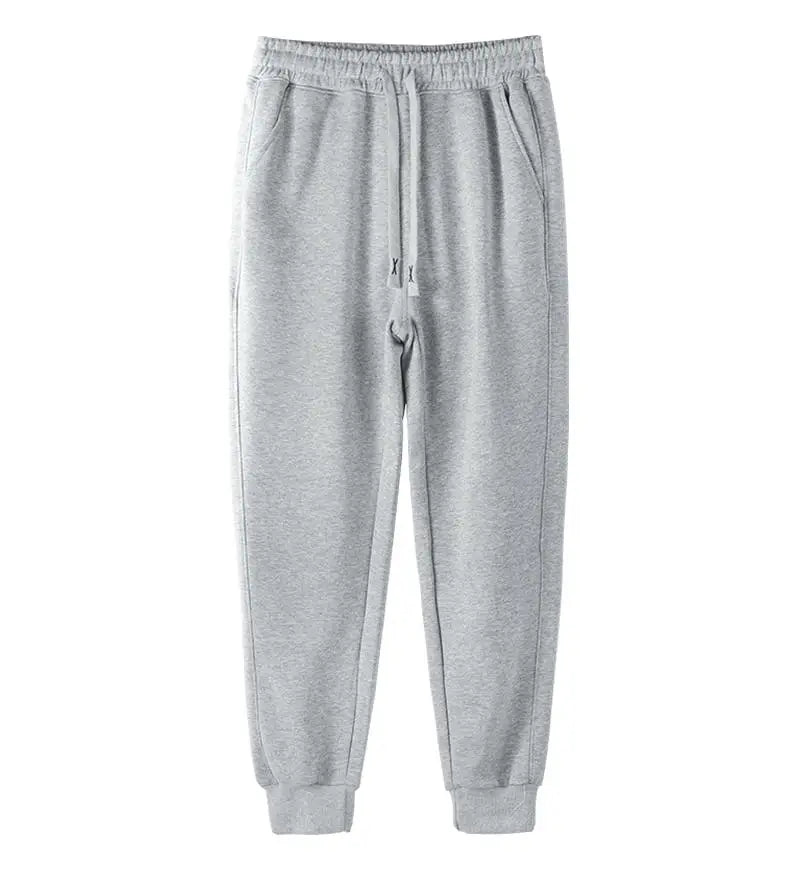 High Quality Cotton 2026 Men Spring Autumn Sweatpants Casual Drawstring Pockets Trousers Oversize Sweatpants Joggers For Unisex