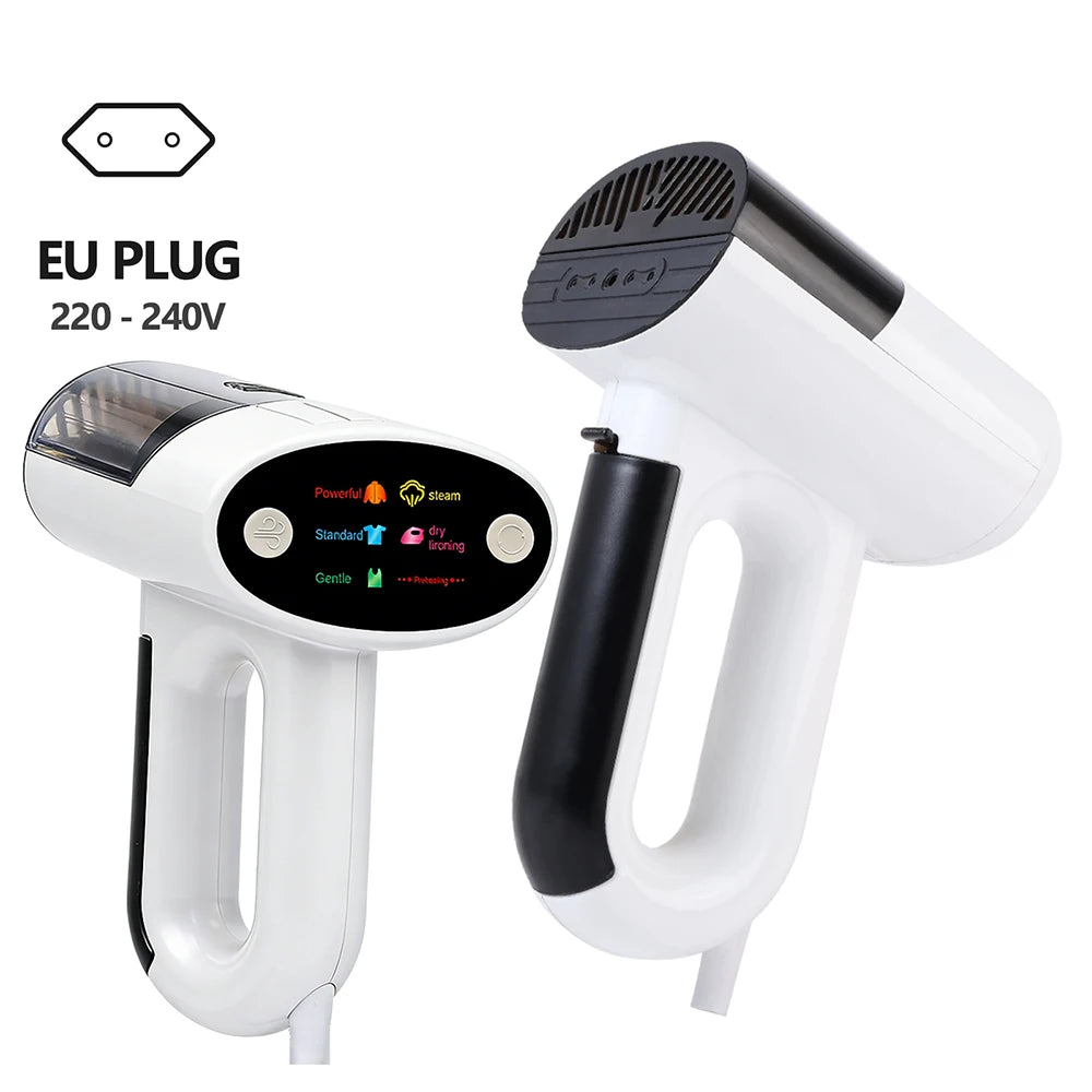 1000W Powerful Adsorption Vacuum steamer 2 in 1 Steam Ironing Dry Ironing Handheld Garment Steamer Smooth Out Stubborn Wrinkles