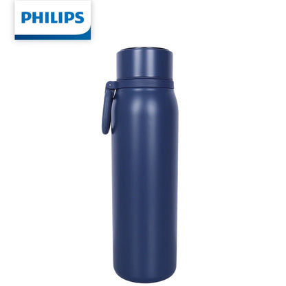 Philips Thermos Cup 480ml Vacuum Insulation Bottle 24 hours HOT/COLD Temperature Display Screen Stainless Steel Material