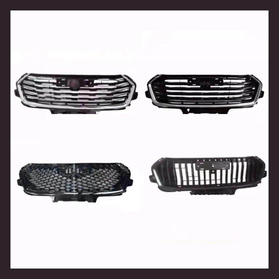 Chrome Grille Black Radiator Grill for HAVAL JOLION Modified New Style Car Front Bumper Net Auto Parts