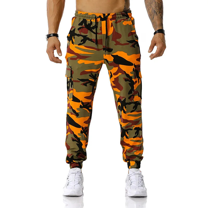 Pure Cotton Camo Harem Pants Men Multiple Color Camouflage Cargo Pant Men Joggers Trousers With Pockets die Hose CP01