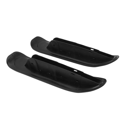 Pair Of Snowmobile Front Ski Sled Nylon Fast Sliding Tires To Skis Conversion Kit For Snowmobile ATV Go Kart