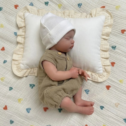 OtardDolls Open Mouth Silicone Toy 18-Inch Handmade Doll Real Soft Reborn Doll Painted/Unpainted Waterproof Cute Collectible Toy