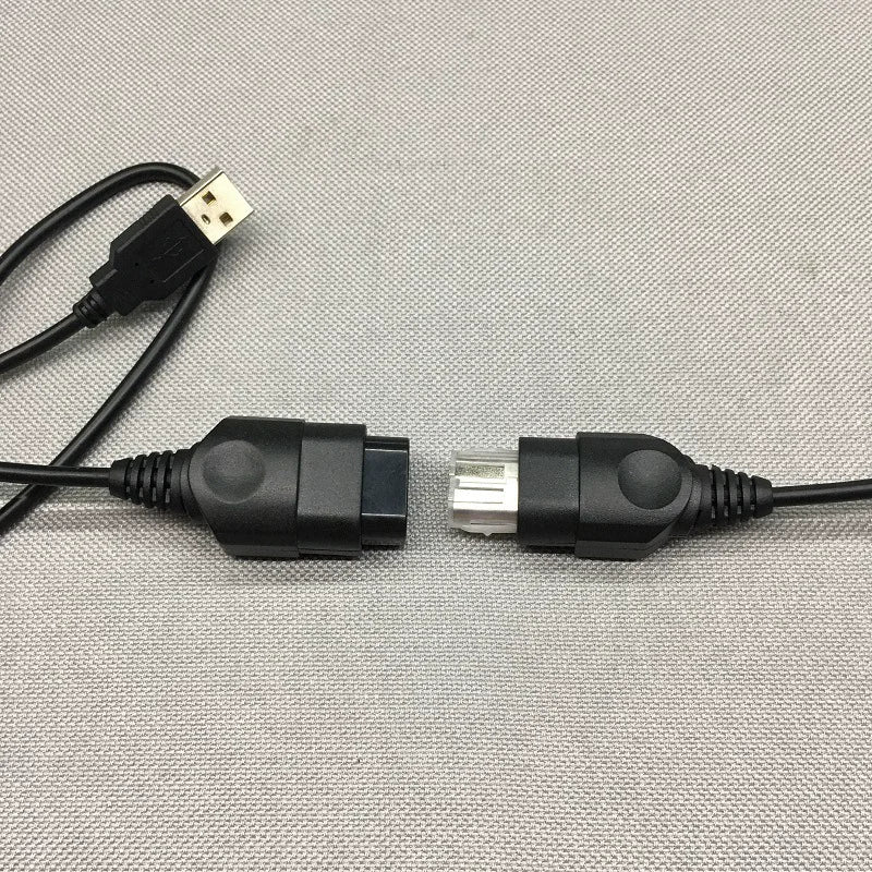 2 Pcs Cable 5P For Xbox Controller Converter Adapter Cable for Xbox to USB PC
