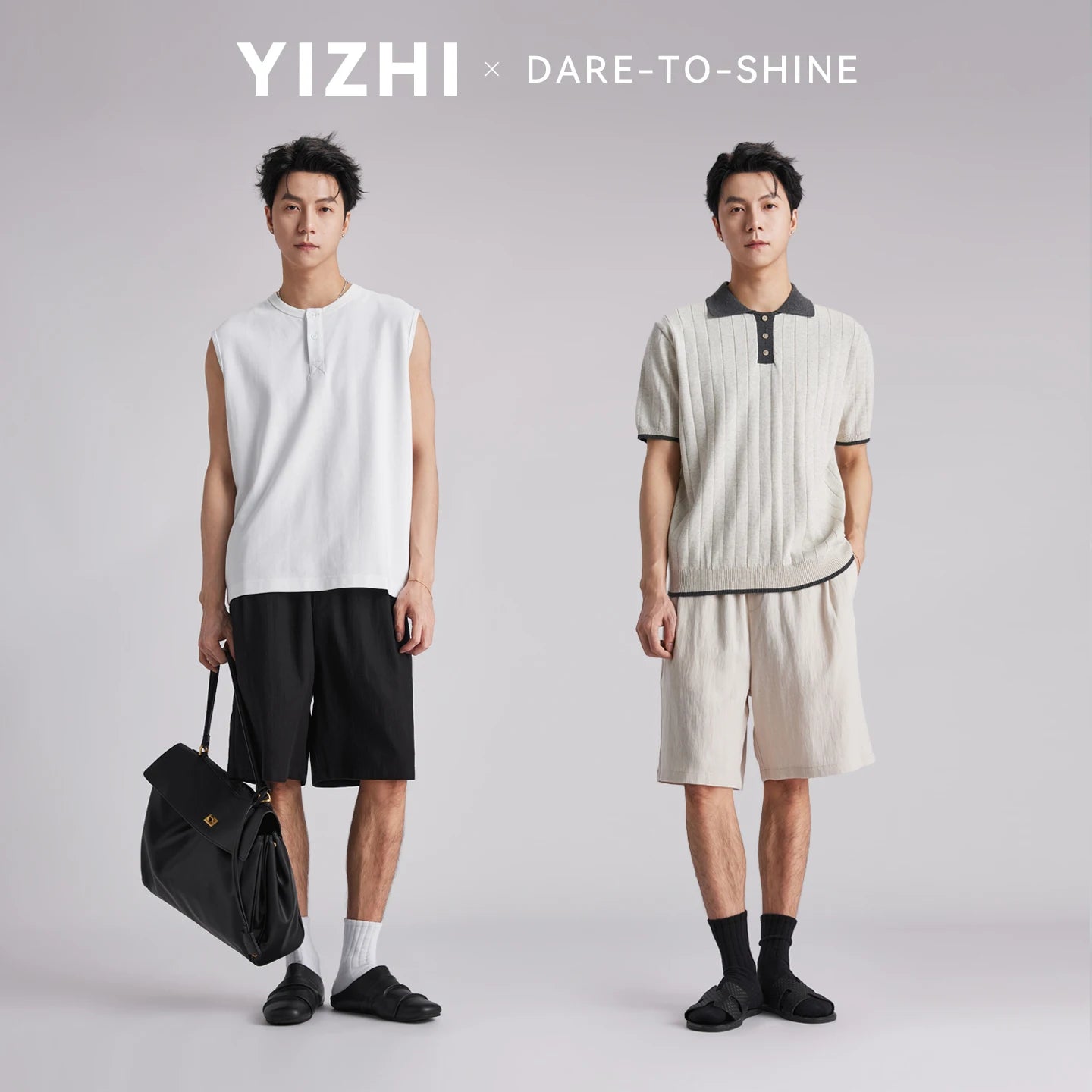 Men Lyocell Textured Japanese Style Casual Shorts 2026 Summer Loose Breathable Versatile Straight Leg 5 Inch Bermuda Pants